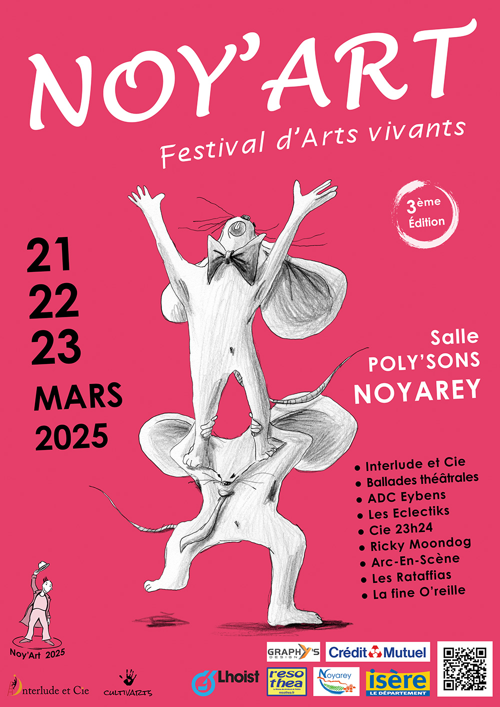 Affiche "NoyArt festival 2025"