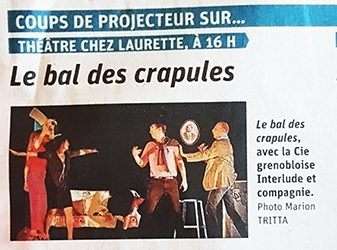 Le Bal des Crapules au Laurette Théâtre, festival Avignon 2022
