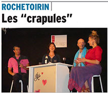 Le Bal des Crapules à Rochetoirin, le 18 septembre 2018